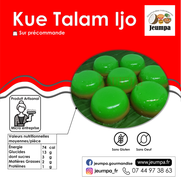 Kue talam Ijo